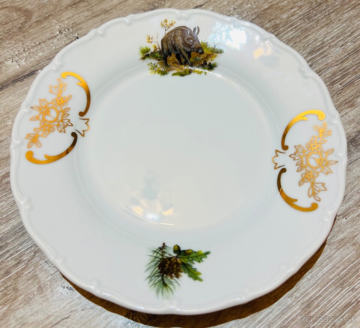 Jedálenska súprava s poľovníckym motívom pre 6 osôb - 7