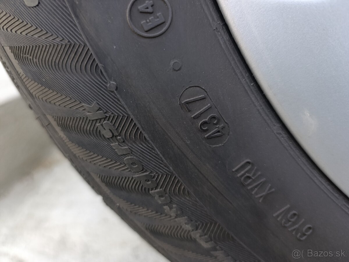 Originál elektróny BMW 525D 215/65 R16 zimne - 7