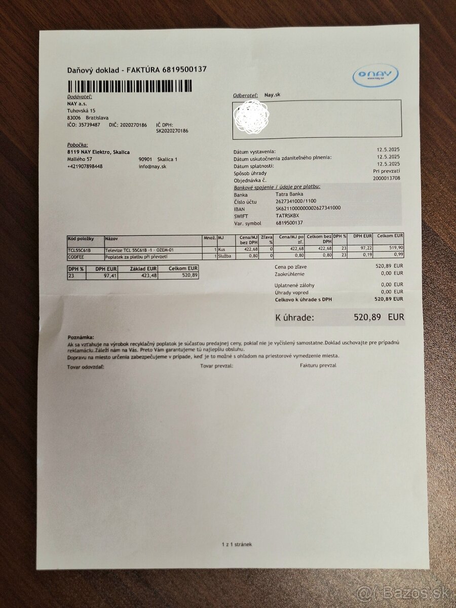 TCL 55C61B, záruka do 5/2027 - 7