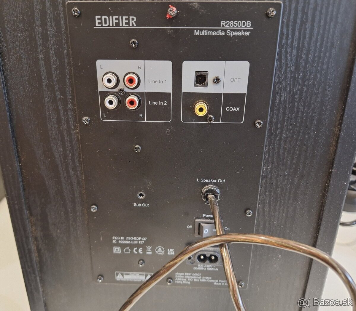 Reproduktory Edifier R2850DB + Jamo sub 210 - 7