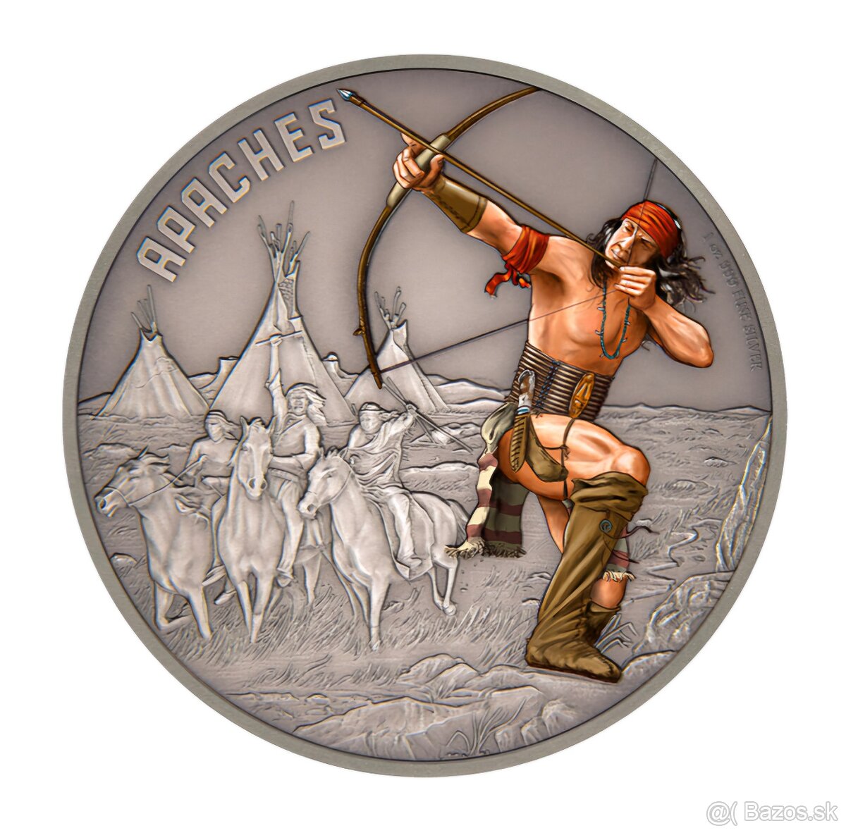 investičné striebro - mince - warriors of history - 7