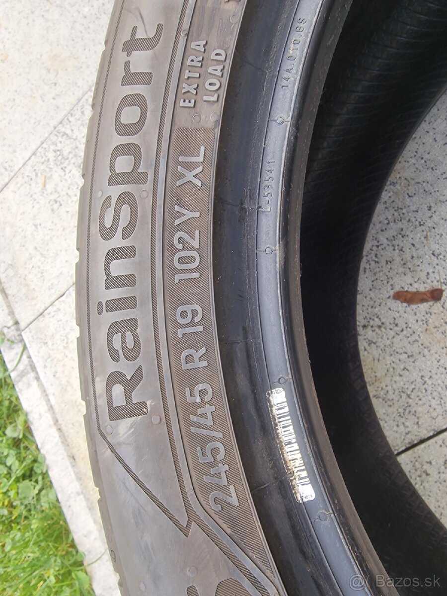 245/45 R19 Uniroyal RainSport 5 4ks letna pneu - 7