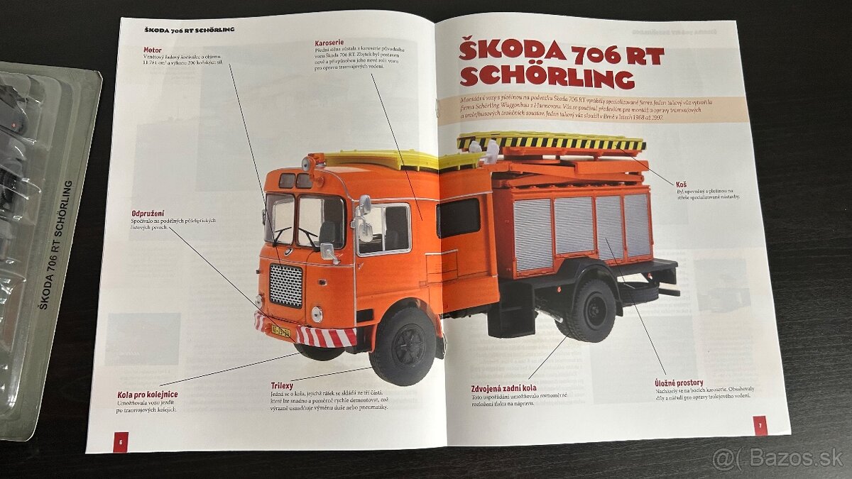 ŠKODA 706 RT SCHÖRLING PLOŠINA 1/43 DeaGostini - 7