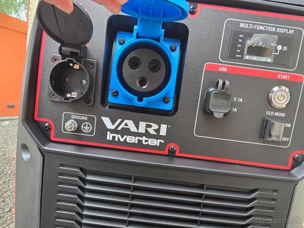 Elektrocentrála (generátor) VARI ECV 5500W PROFI - 7