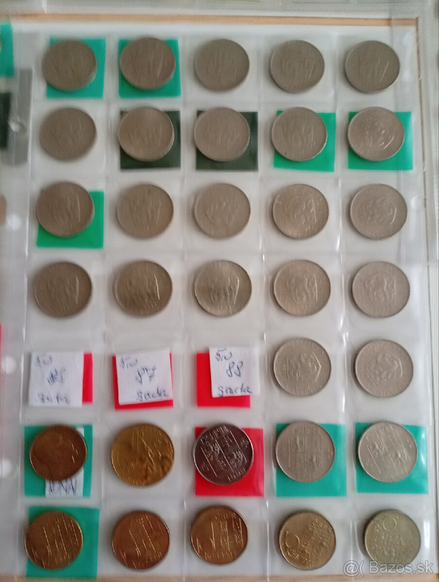 Mince ČSSR,SR,ČR 1946-2008 - 7