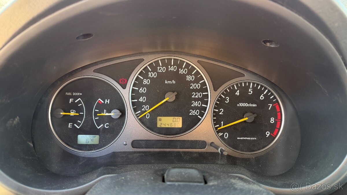 Predáme Subaru Impreza wrx 2001 sedan - 7