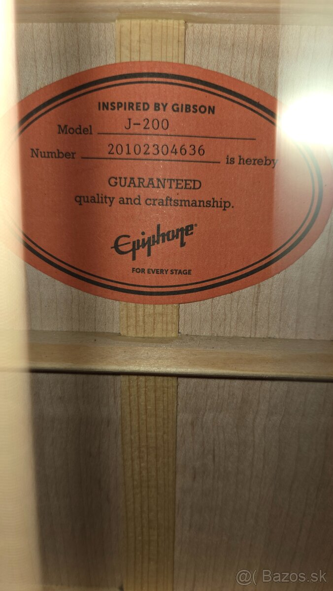 Epiphone J-200 - 7