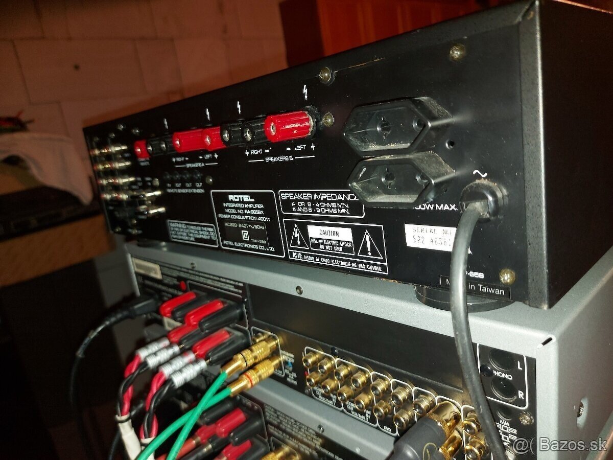 Predám stereo zosilňovač Rotel RA 985BX - 7