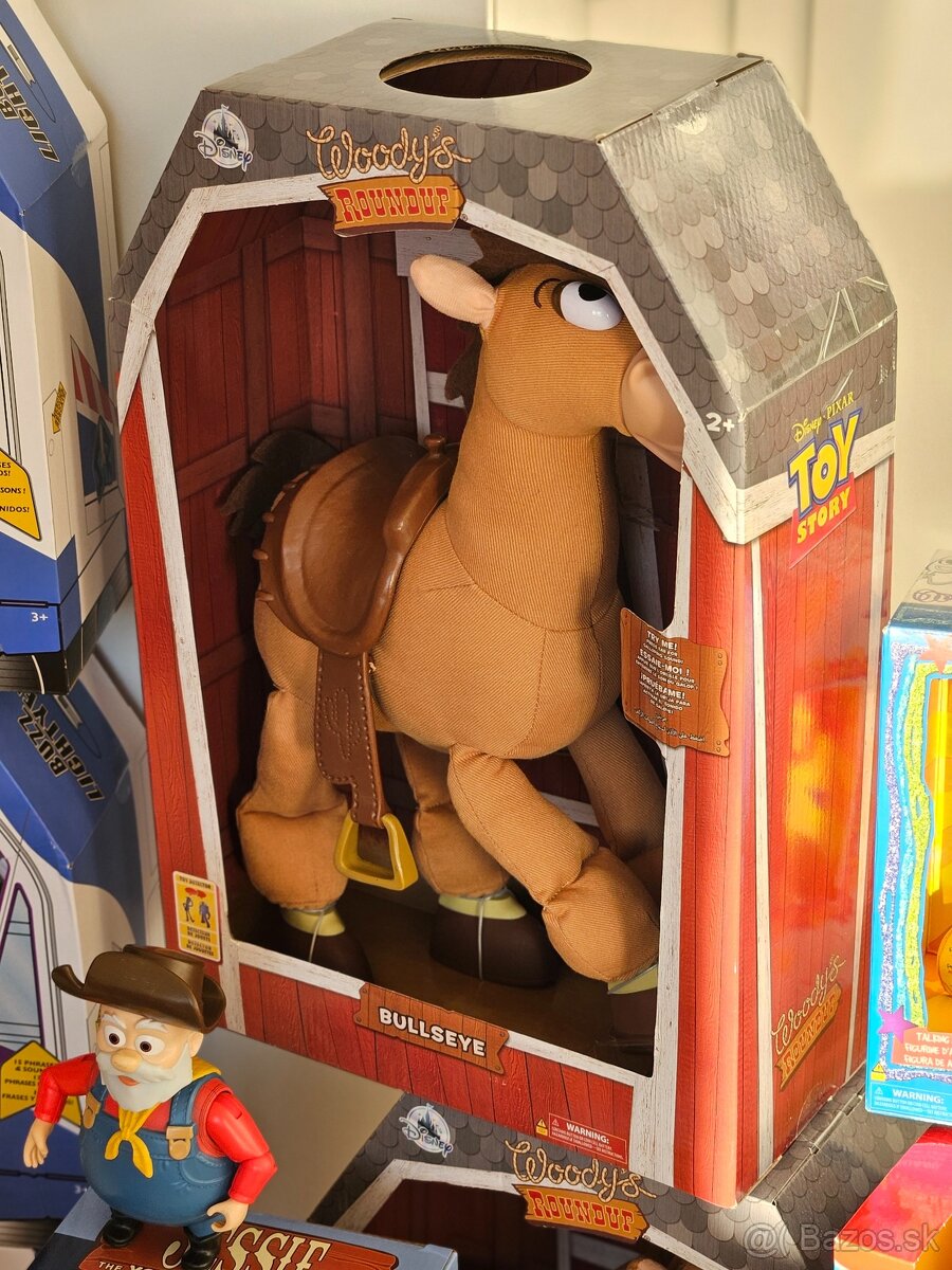 Bullseye koník hračka/Bulík TOY STORY original Disney - 7