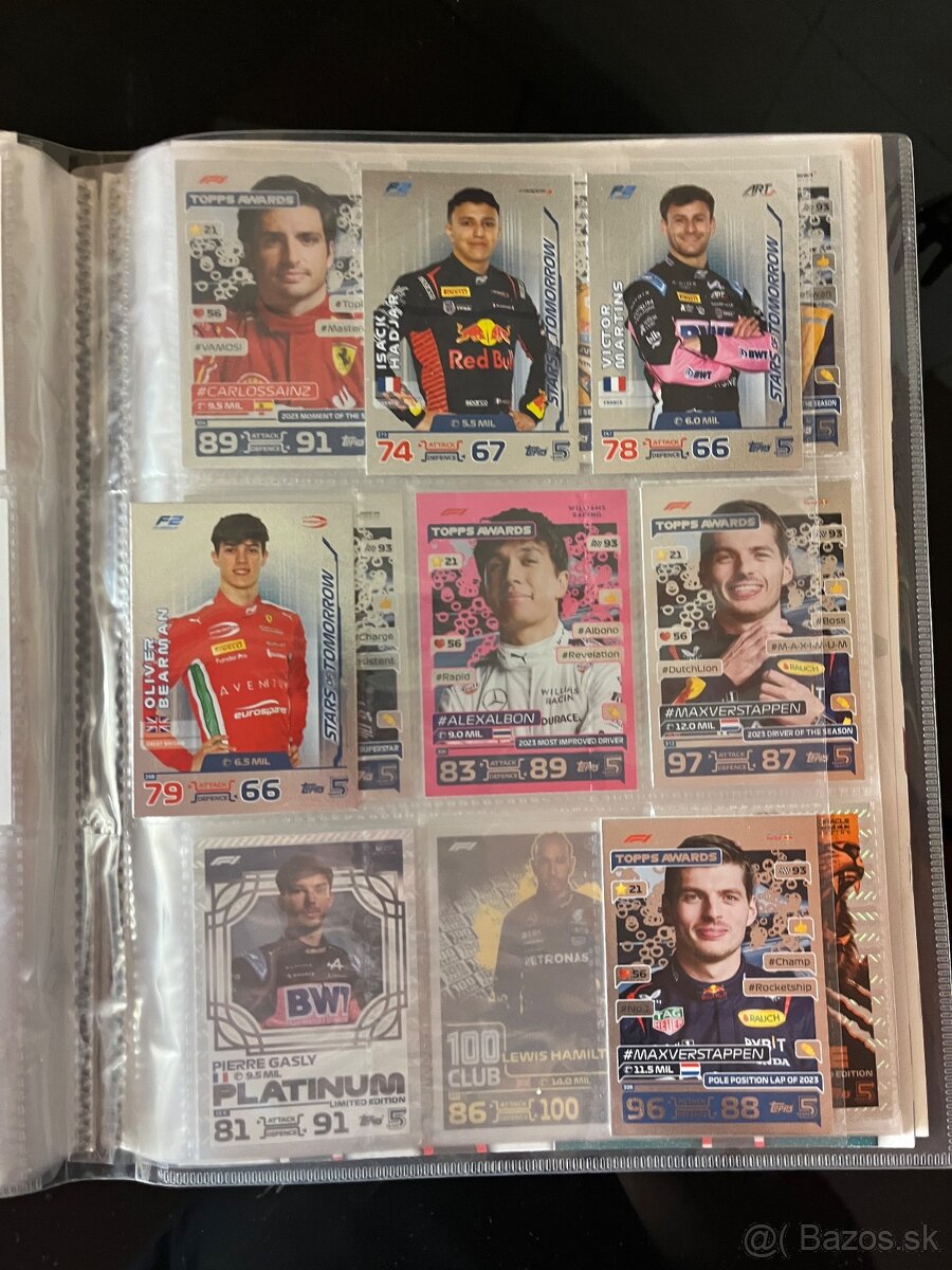 F1 kartičky Topps Turbo Attax 2024 - 7