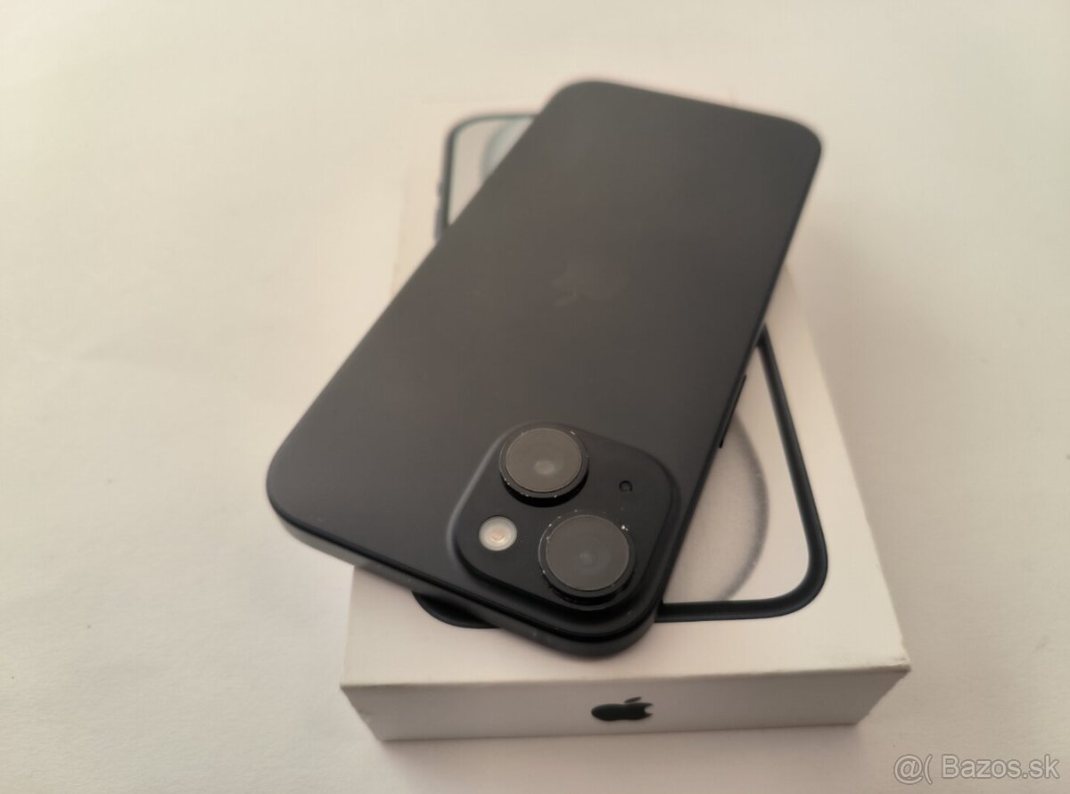 apple iphone 15 256gb Midnight / Batéria 85% - 7