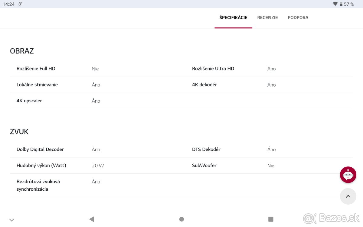 Televízor LG smart - 7