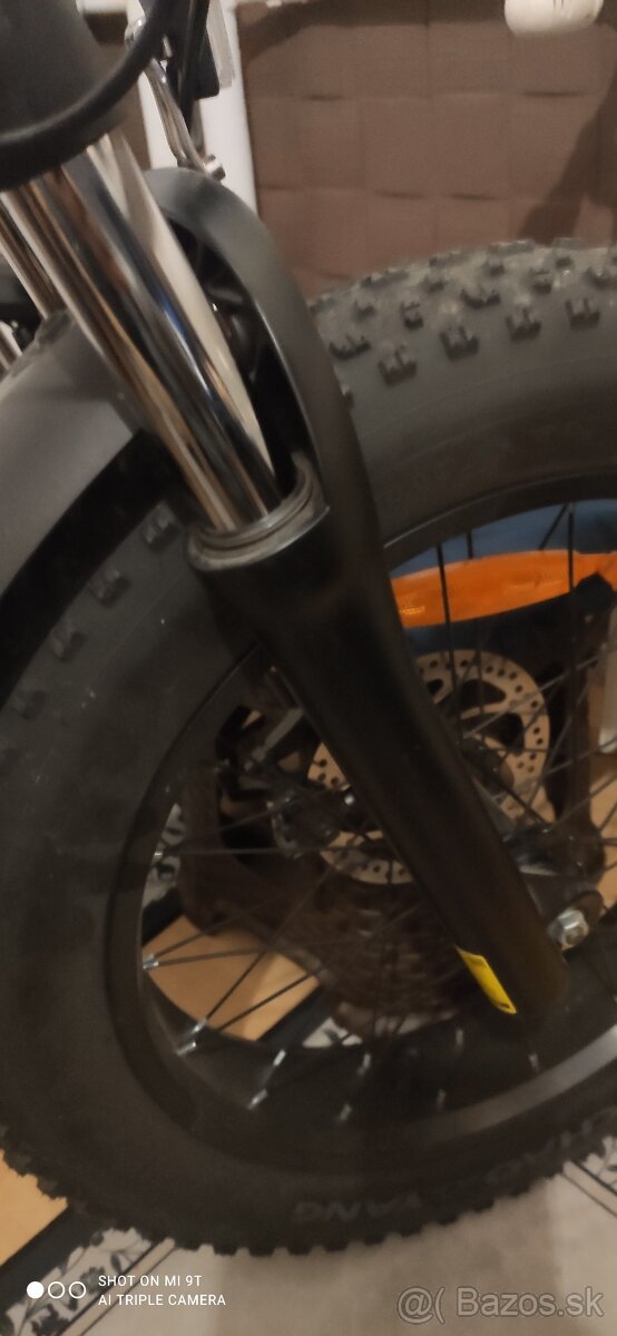 Predám celoodpružený Fat E-bike Welkin - 7