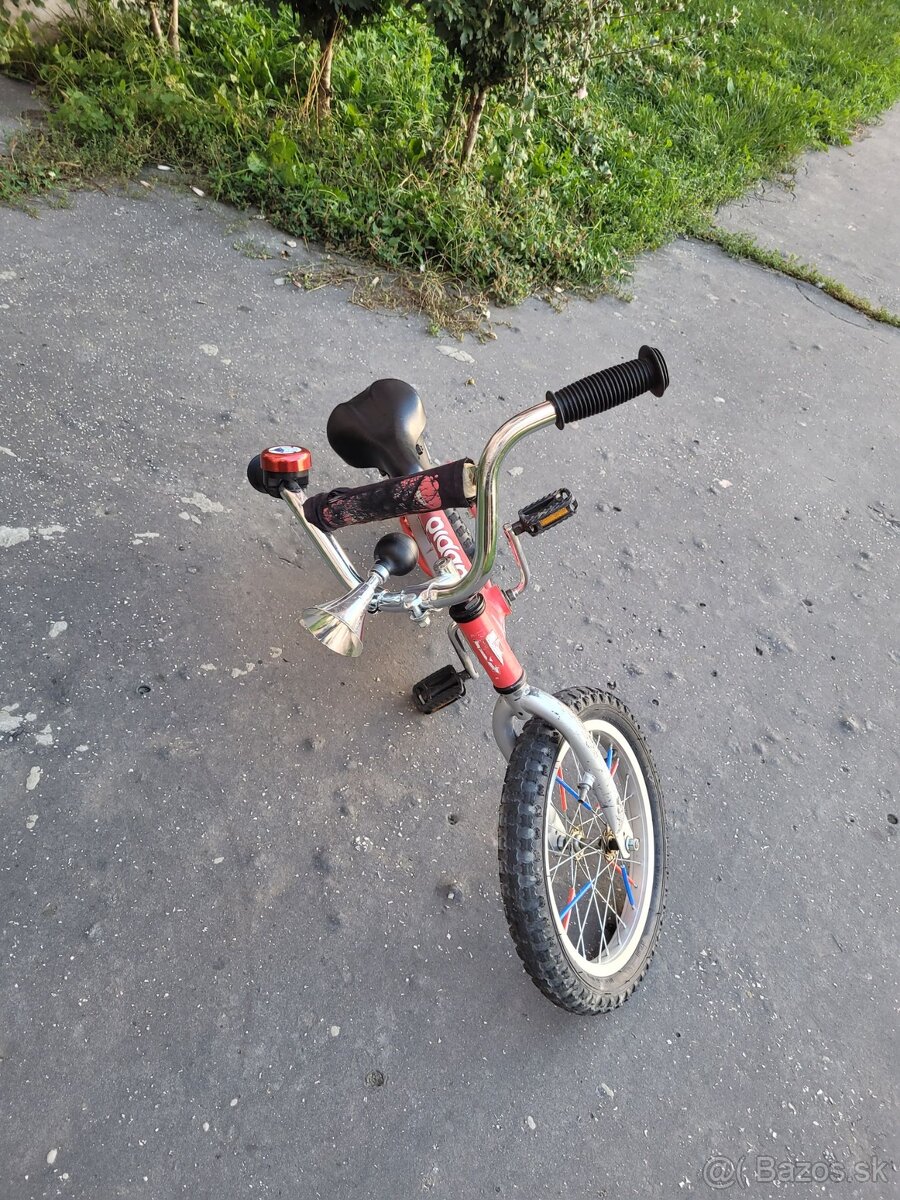 Detský bicykel YEDOO Pidapi 16 alu – červený - 7