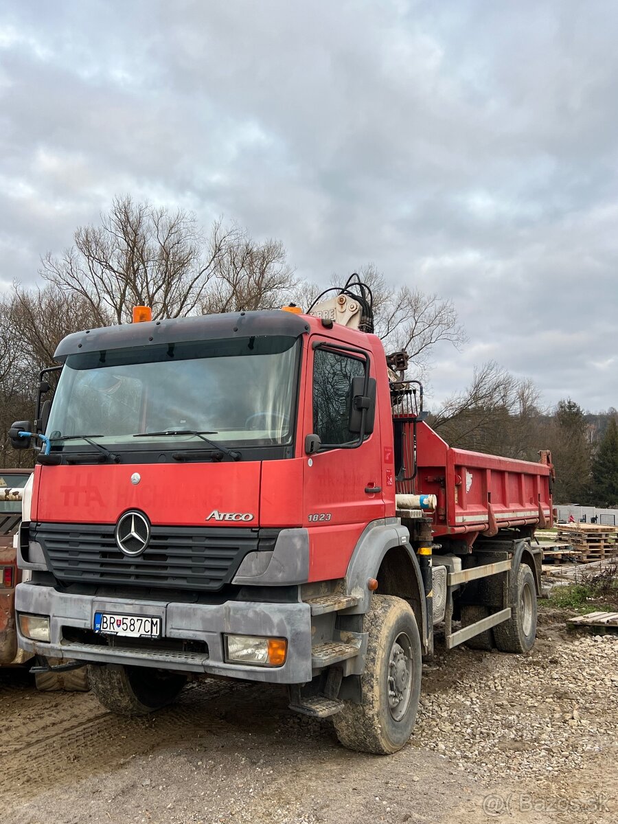 Mercedes Atego 4x4 hydraulicka ruka - 7