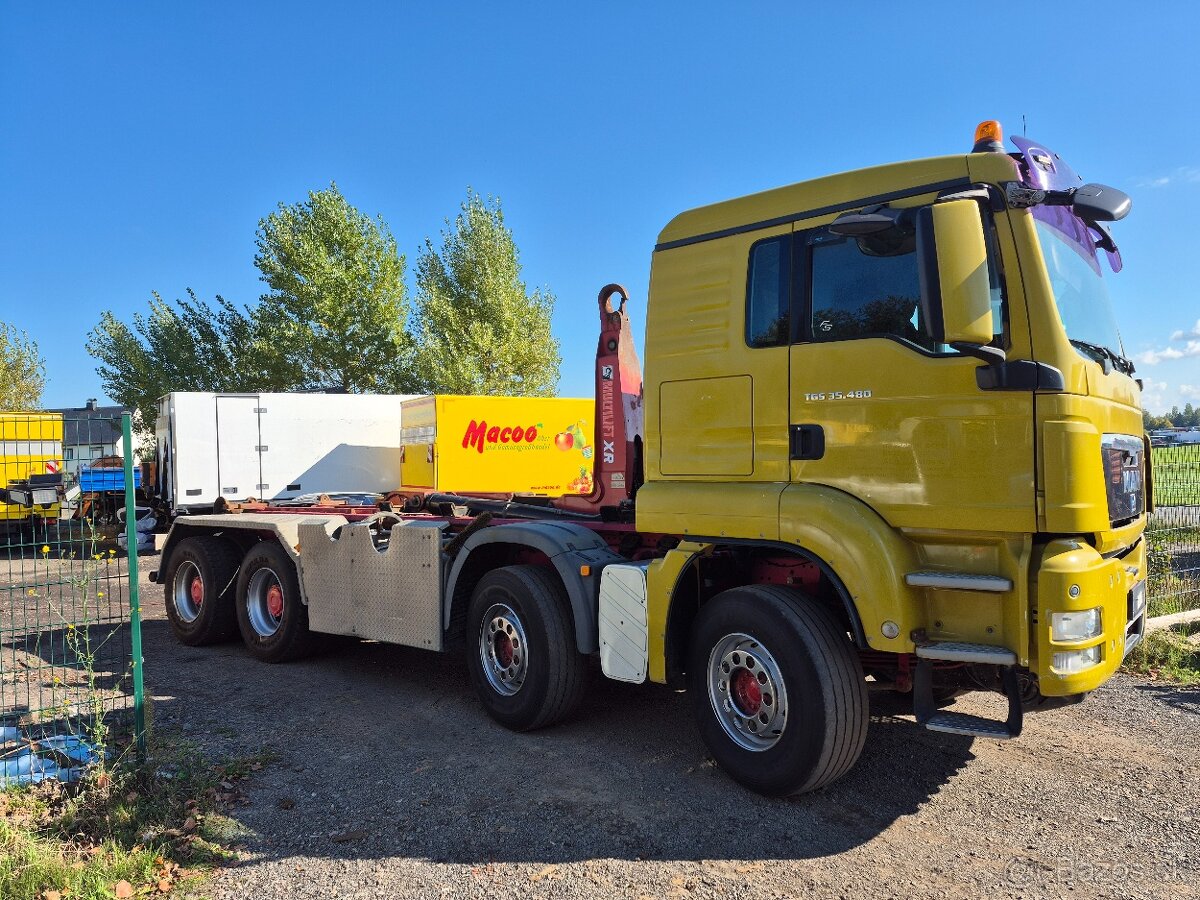 Hákový nosič kontajnerov 8x4 Man 35.480 - 7