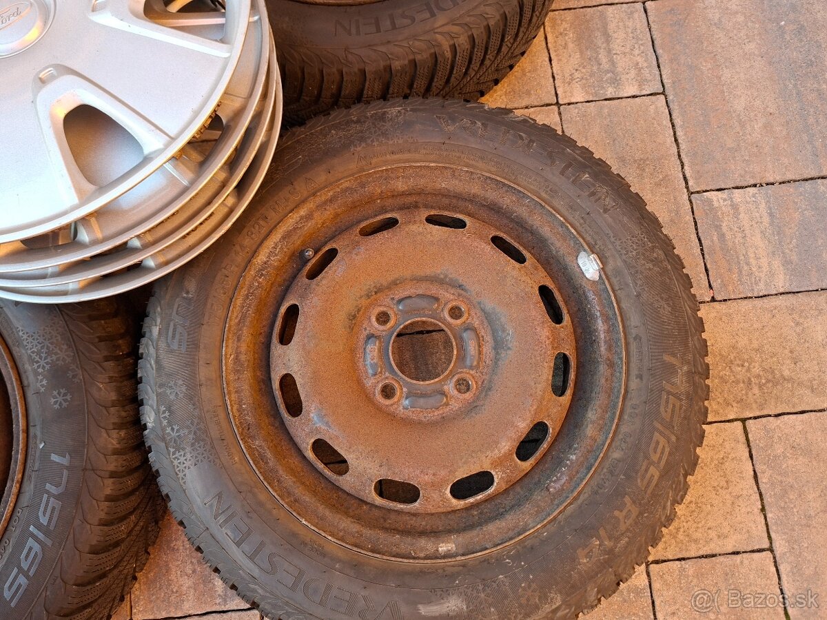 Predám plech.disky-Ford Fiesta/Mazda 2--R14 - - 7