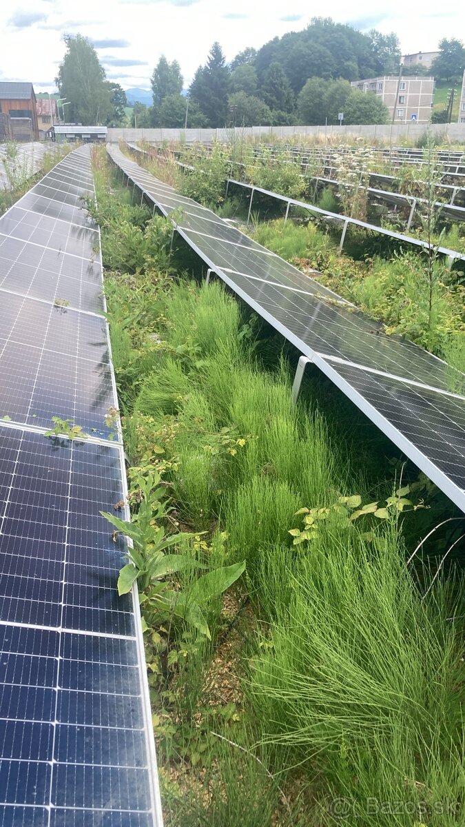 Údržba fotovoltaiky, umývanie a impregnácia FVE - 7