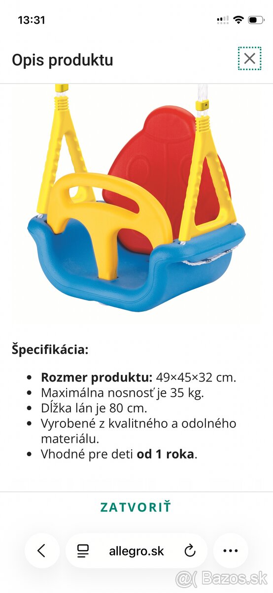 Detska hojdačka - 7