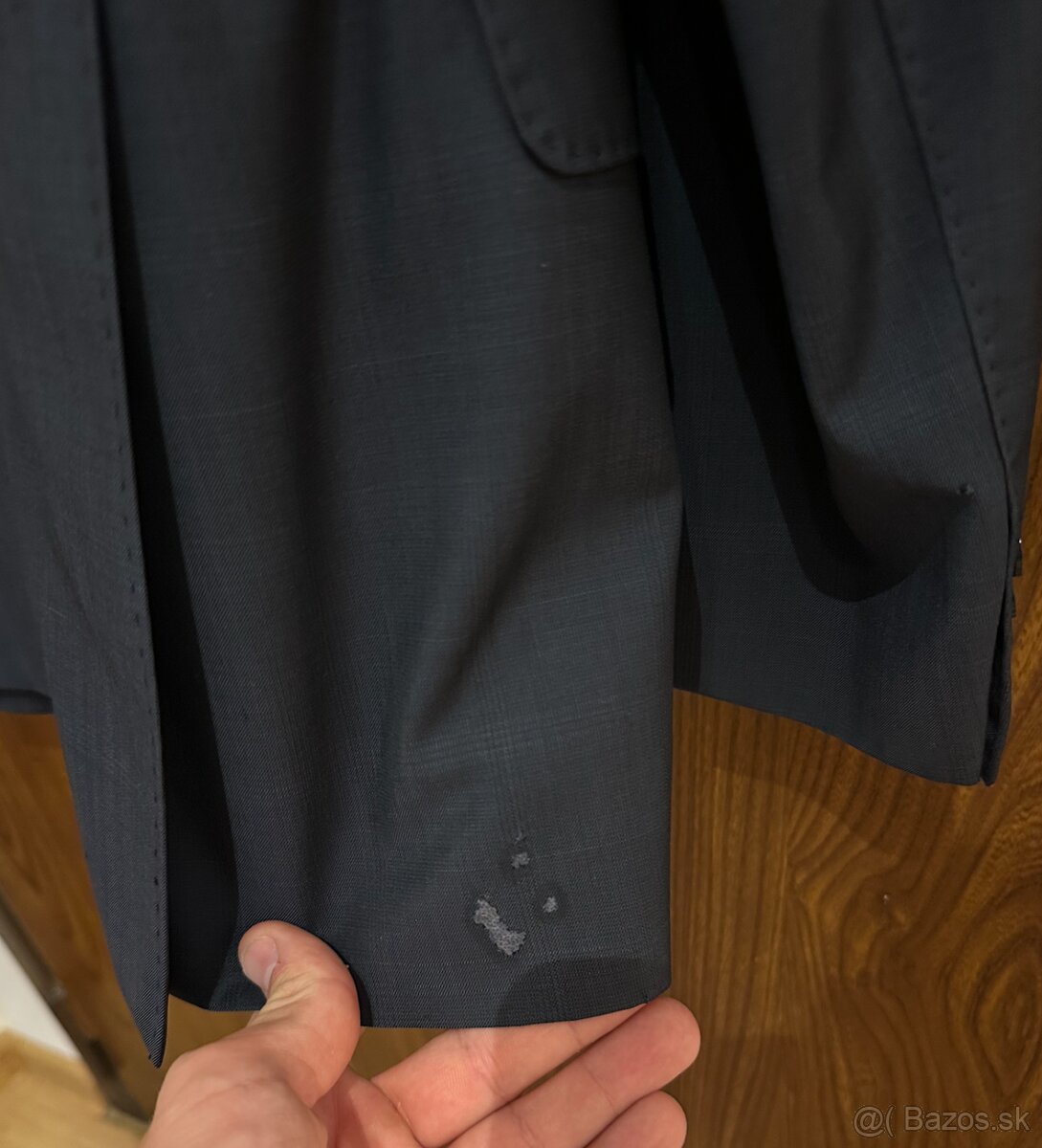 Blazek oblek modry velkost 52 - 200 Eur - 7