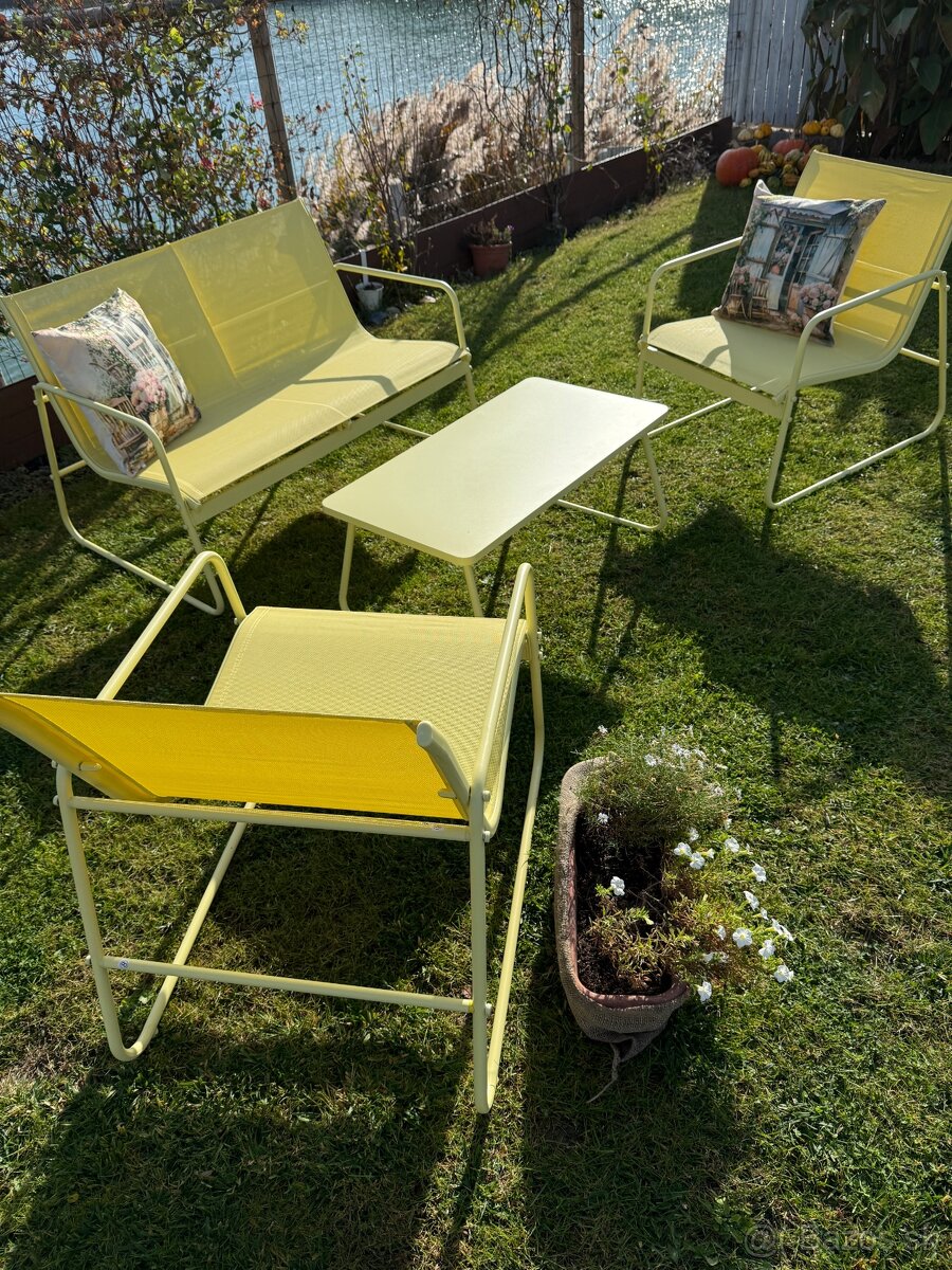 4-miestny kovový set Cali - 7