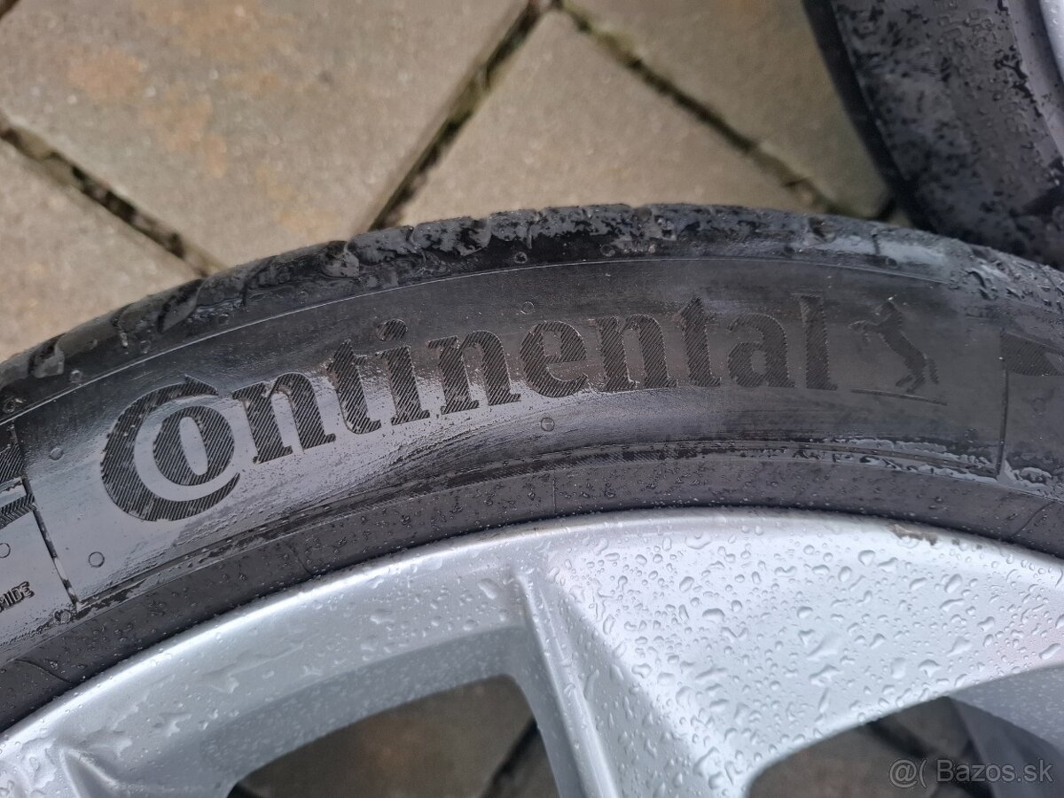 Alu disky 5x112 R18 + 225/40 R18 letné pneumatiky - 7