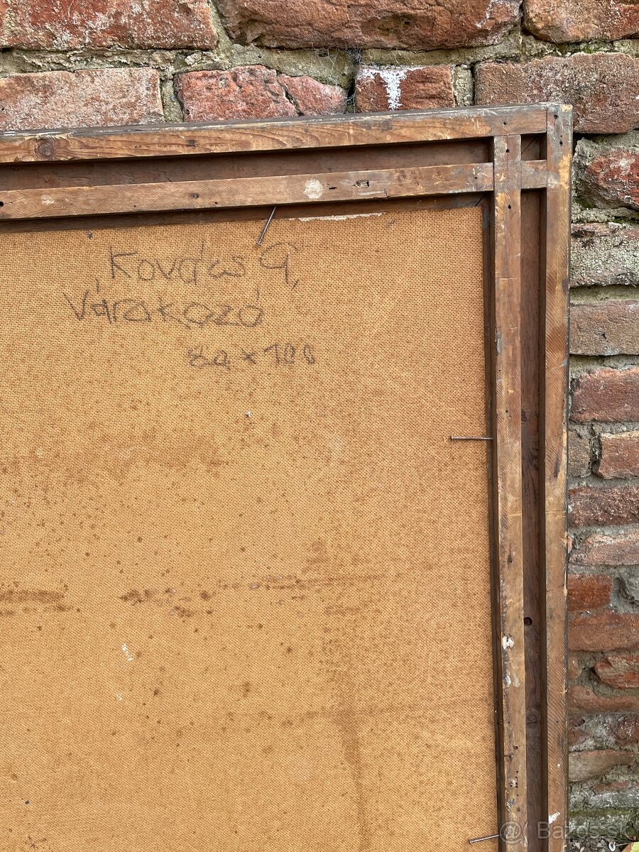 starý obraz abstrakt (veľký obraz ) - 7