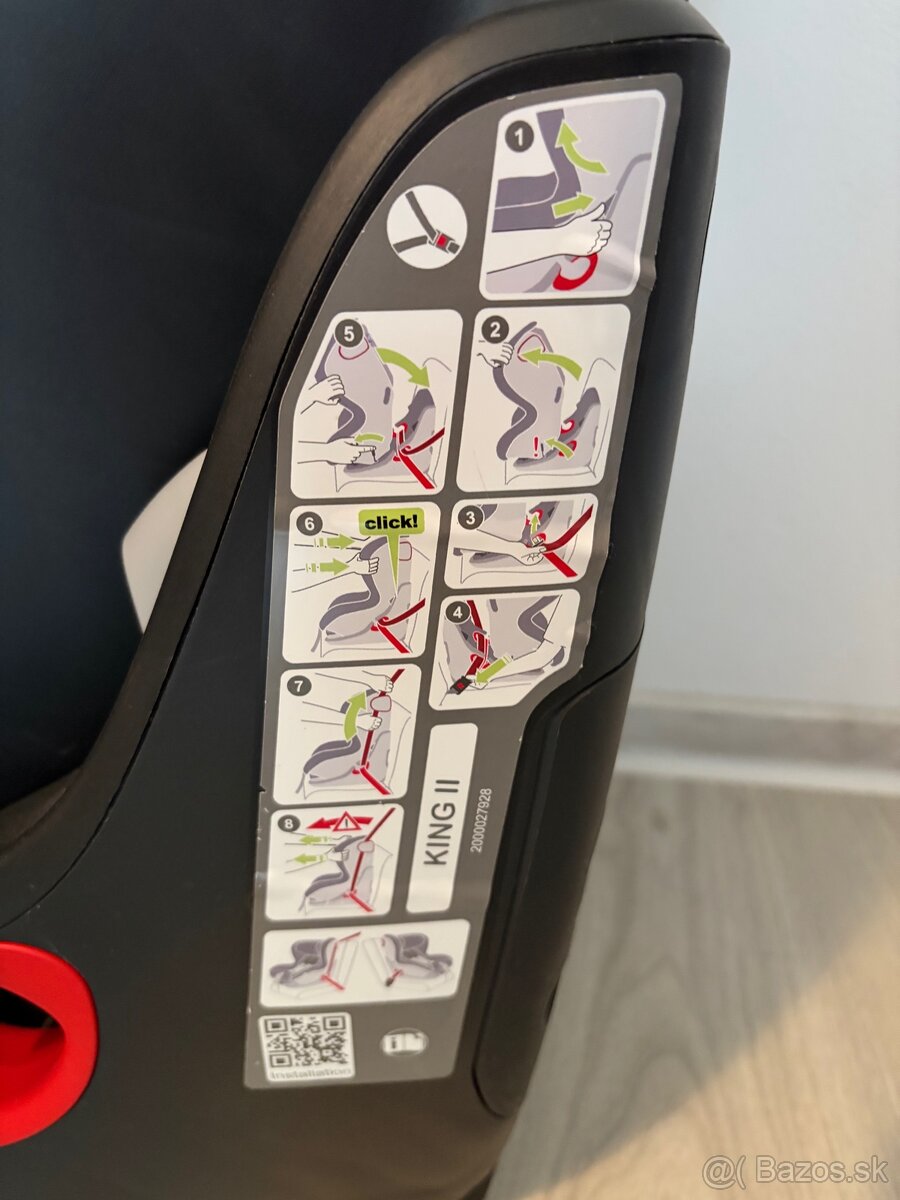 Detská autosedačka BRITAX RÖMER KING II - 7