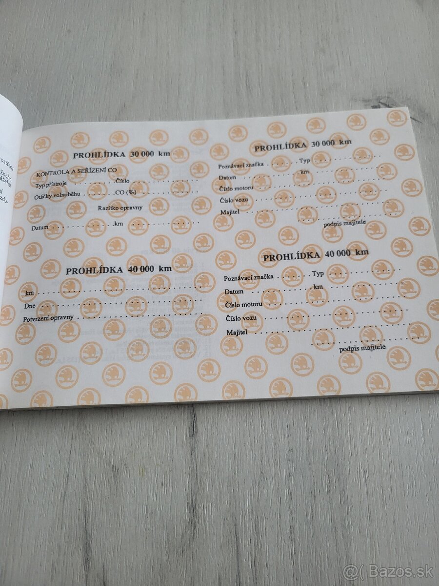 Škoda-pick-up návod k obsluze a údržbe, - 7