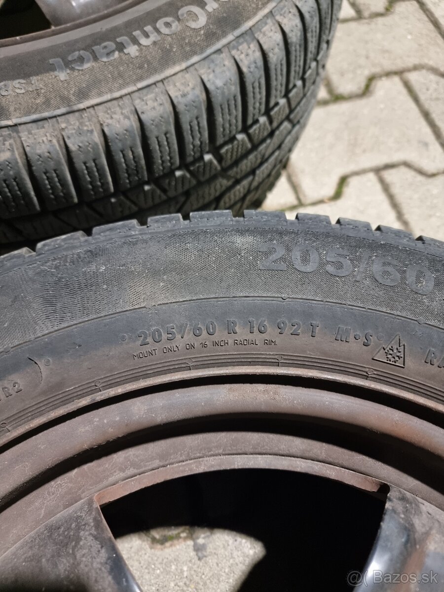 Zimné kolesá 205/60 R16 (Renault) - 7