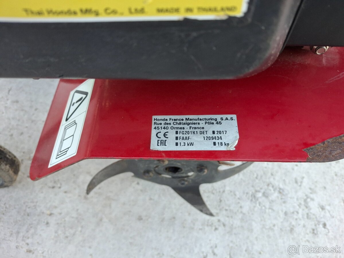 Minikultivátor Honda FG201 - 7