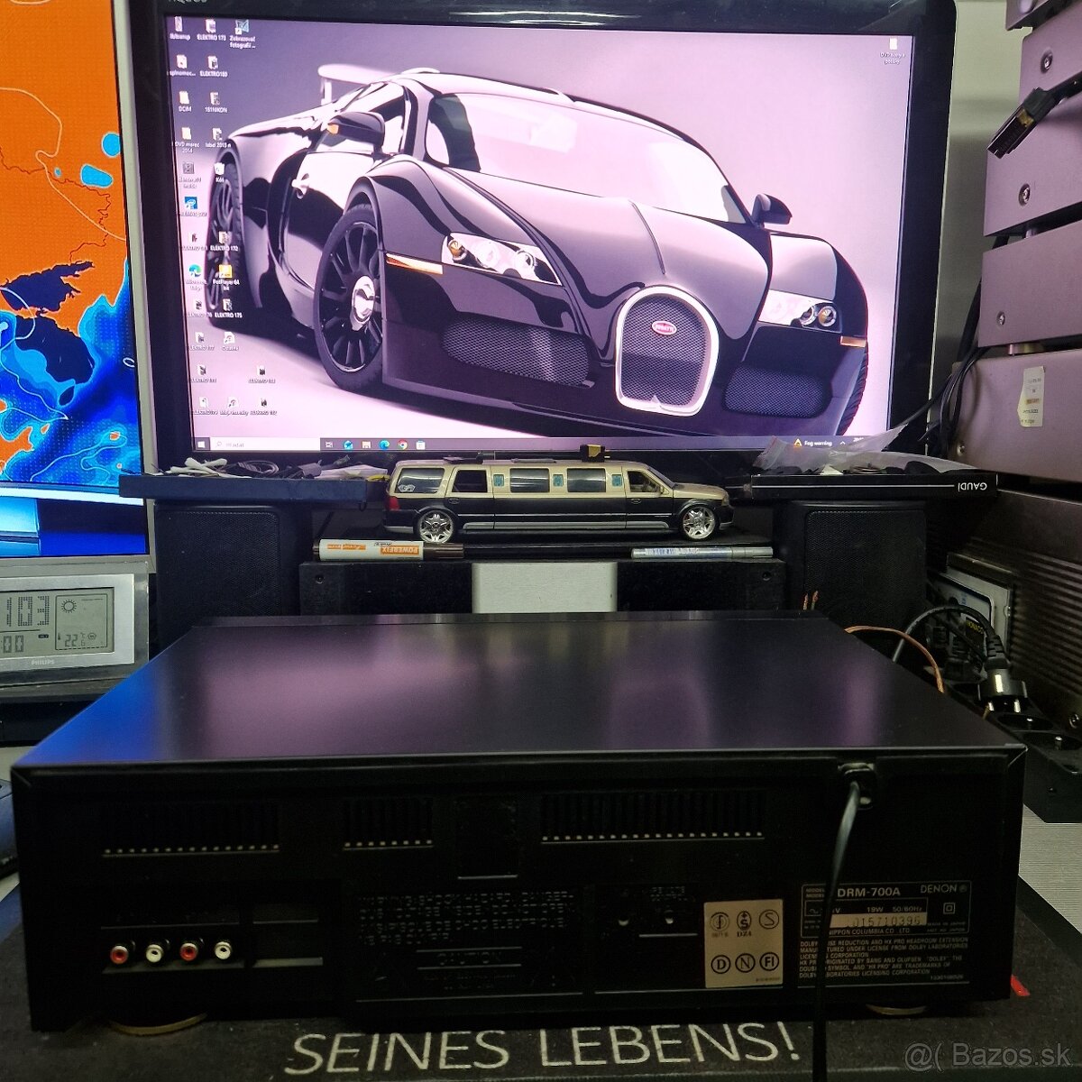 DENON DRM-700A...kazetový deck , 3 hlavy , bias ... - 7