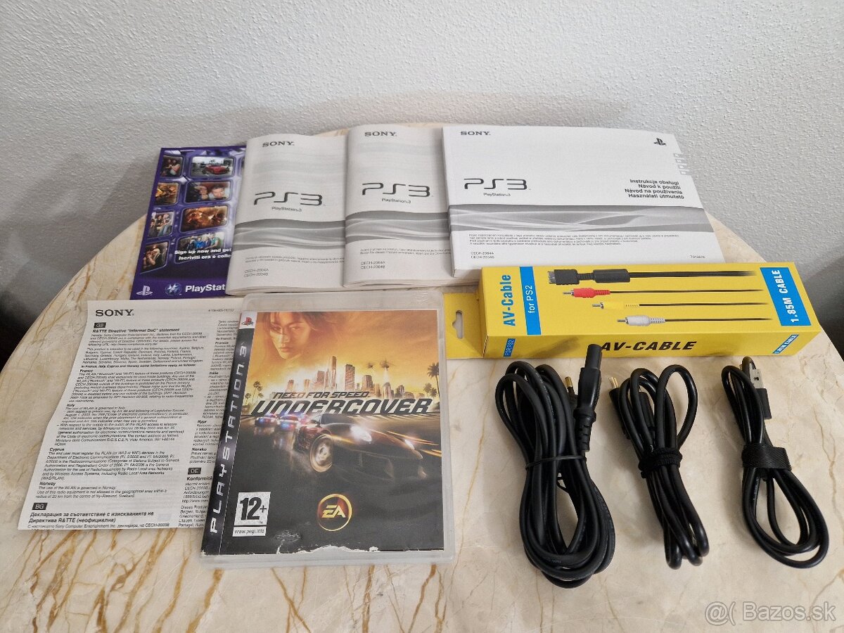 PlayStation 3 Slim 250GB + 2 ovládač a 89 hier - 7