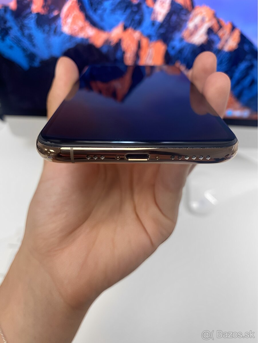 iPhone Xs Gold BATERIE 100% TOP - 7