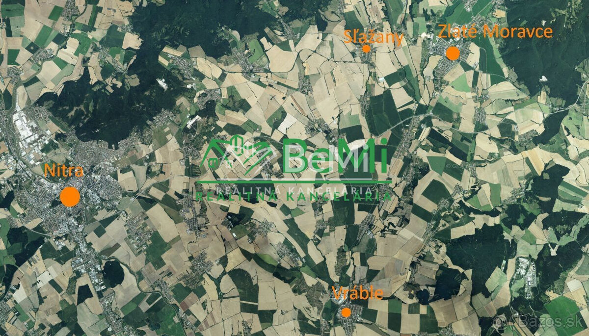 Sľažany - pozemok so stavebným povolením (549m2) ID 008 -14 - 7