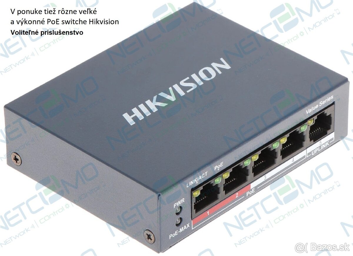 Videovrátnik HIKVISION DS-KIS603-P + ZDARMA strieška - 7