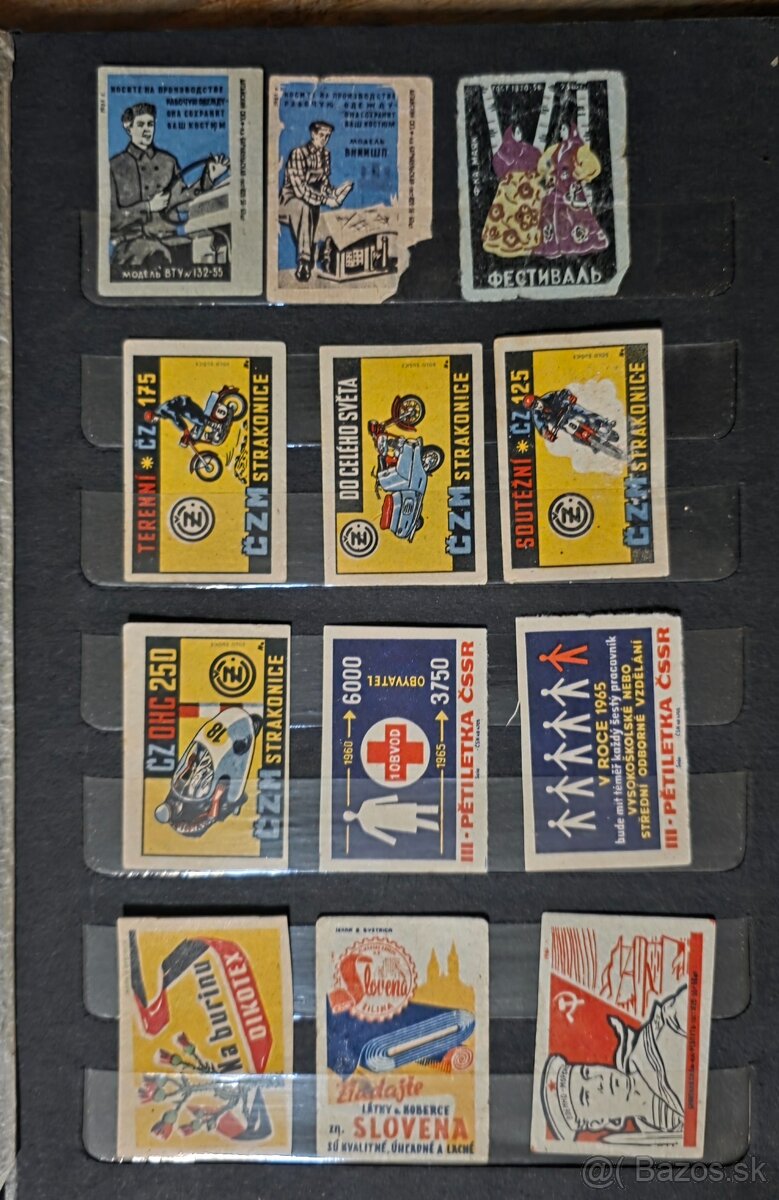 Predám zápalkové krabičky, nálepky - 7