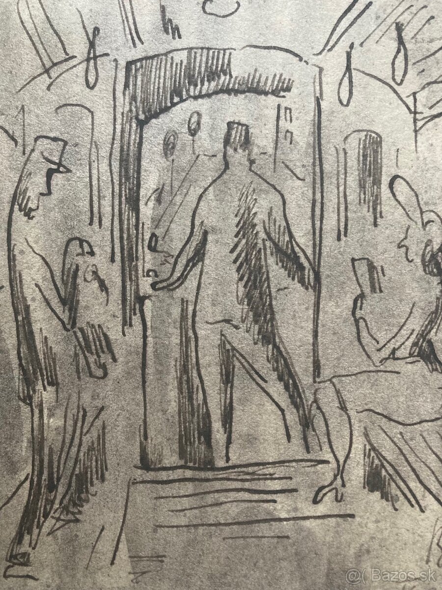 3 x Vlastimil Beneš, kresby - 7