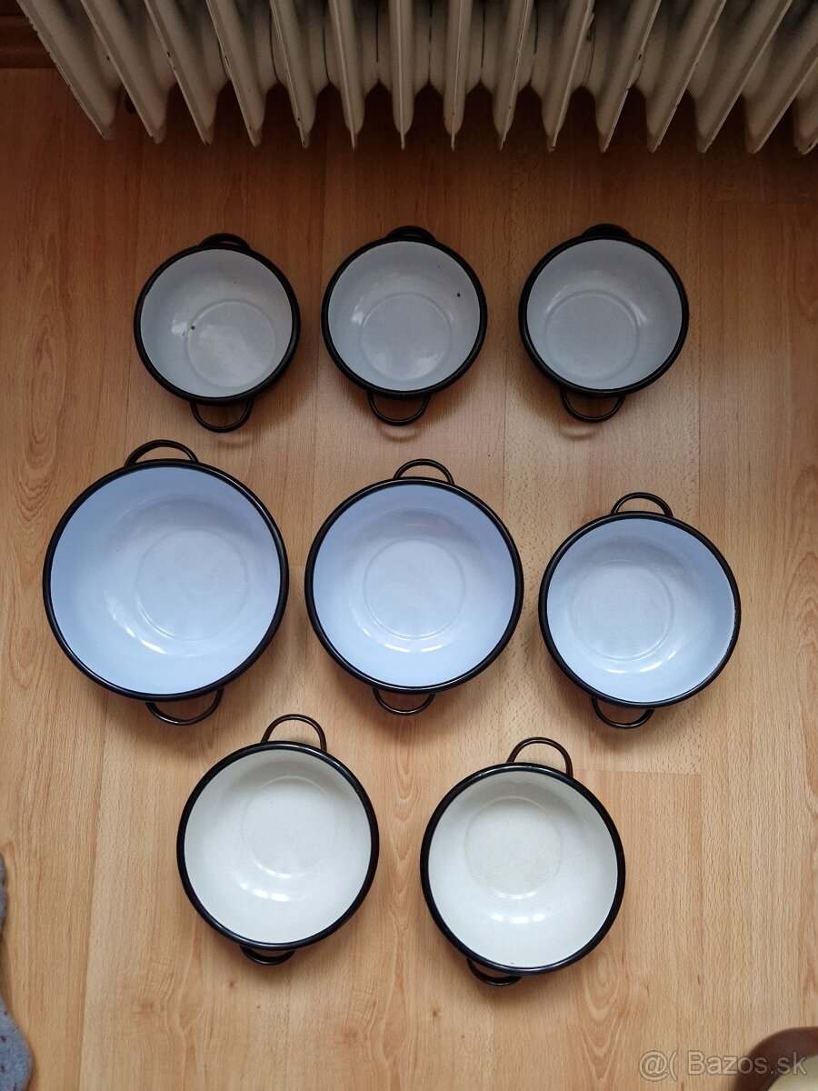 Smaltovane hrnce, pekace, kanvicky - 7
