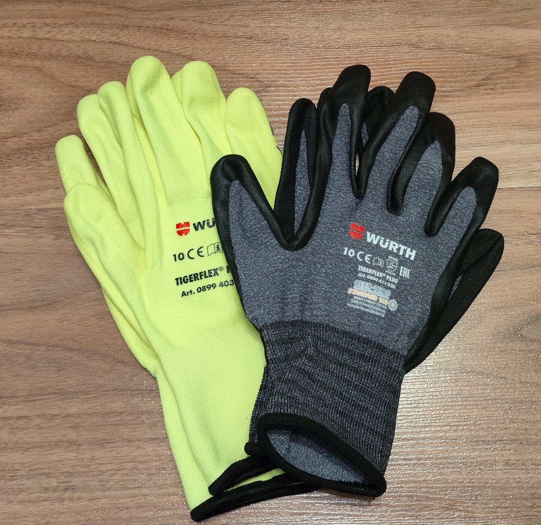 Wurth Tigerflex č. 10/11 – kvalitné pracovné rukavice - 7