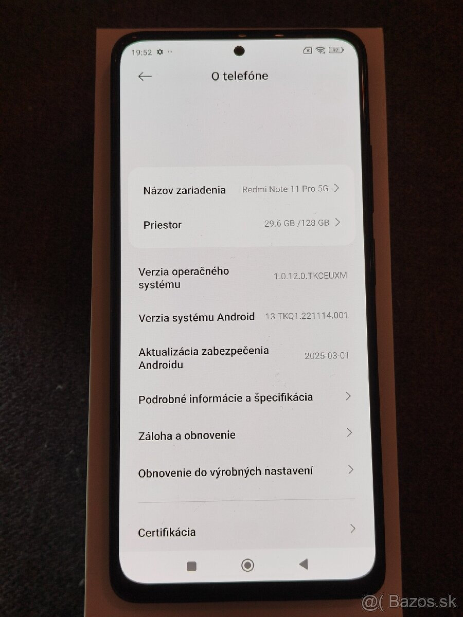 Xiaomi Redmi Note 11 Pro 5G (6/128GB) – Graphite Gray - 7