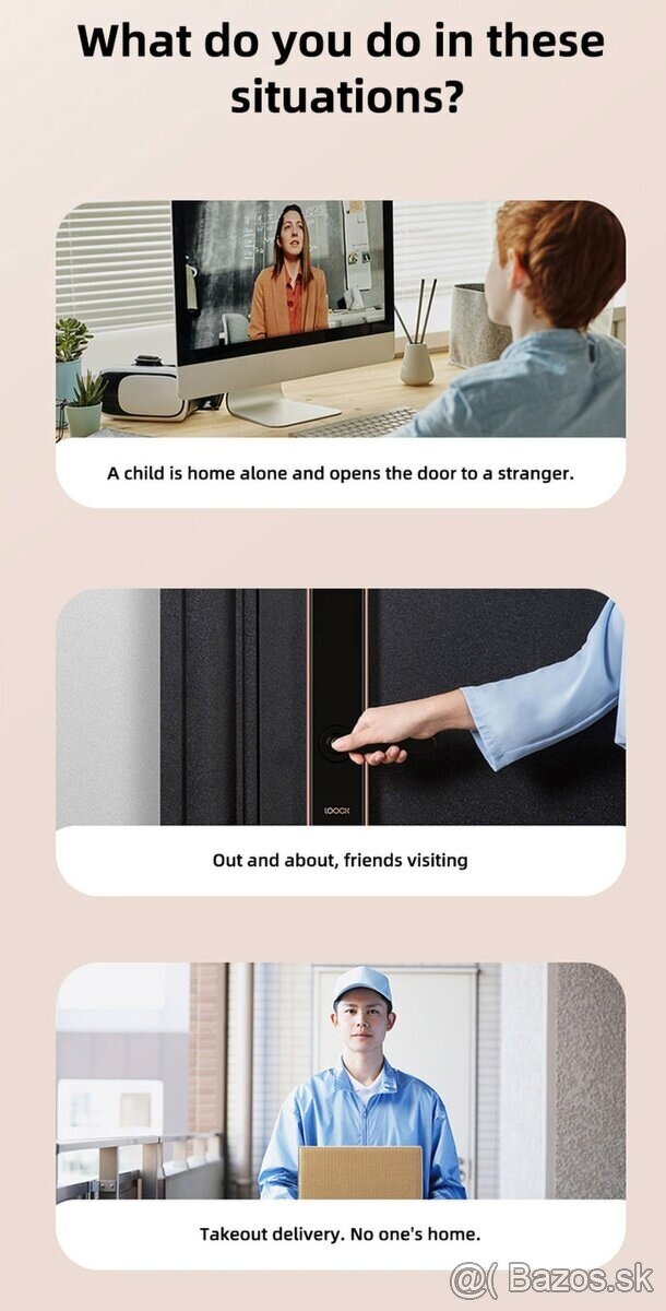 Bezdrôtový video zvonček s HD kamerou a 4,3" IPS displejom - 7