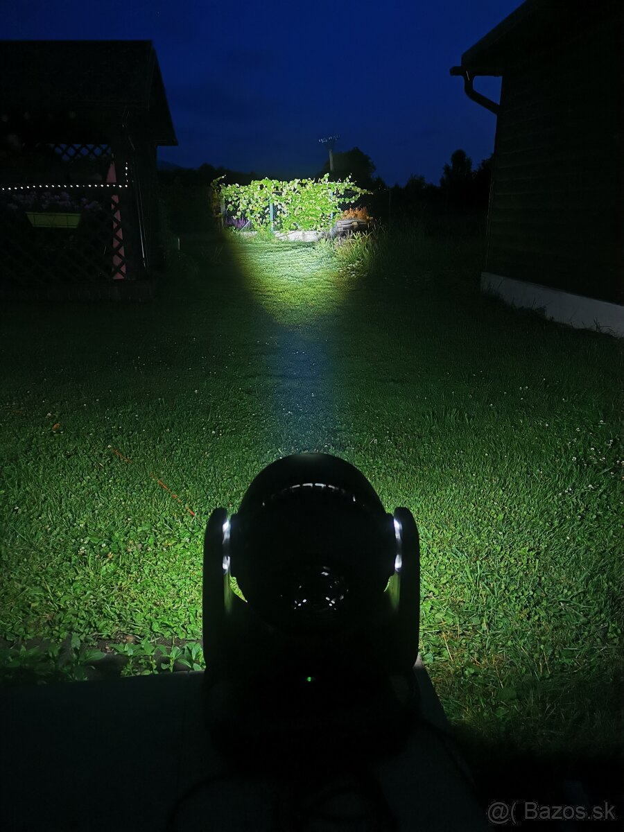 Rotačná hlava Wash-bee eye RGBW 2v1 zoom-fokus - 7