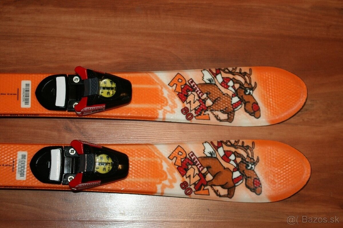 detské lyže 80 cm , lyžiarky - 7