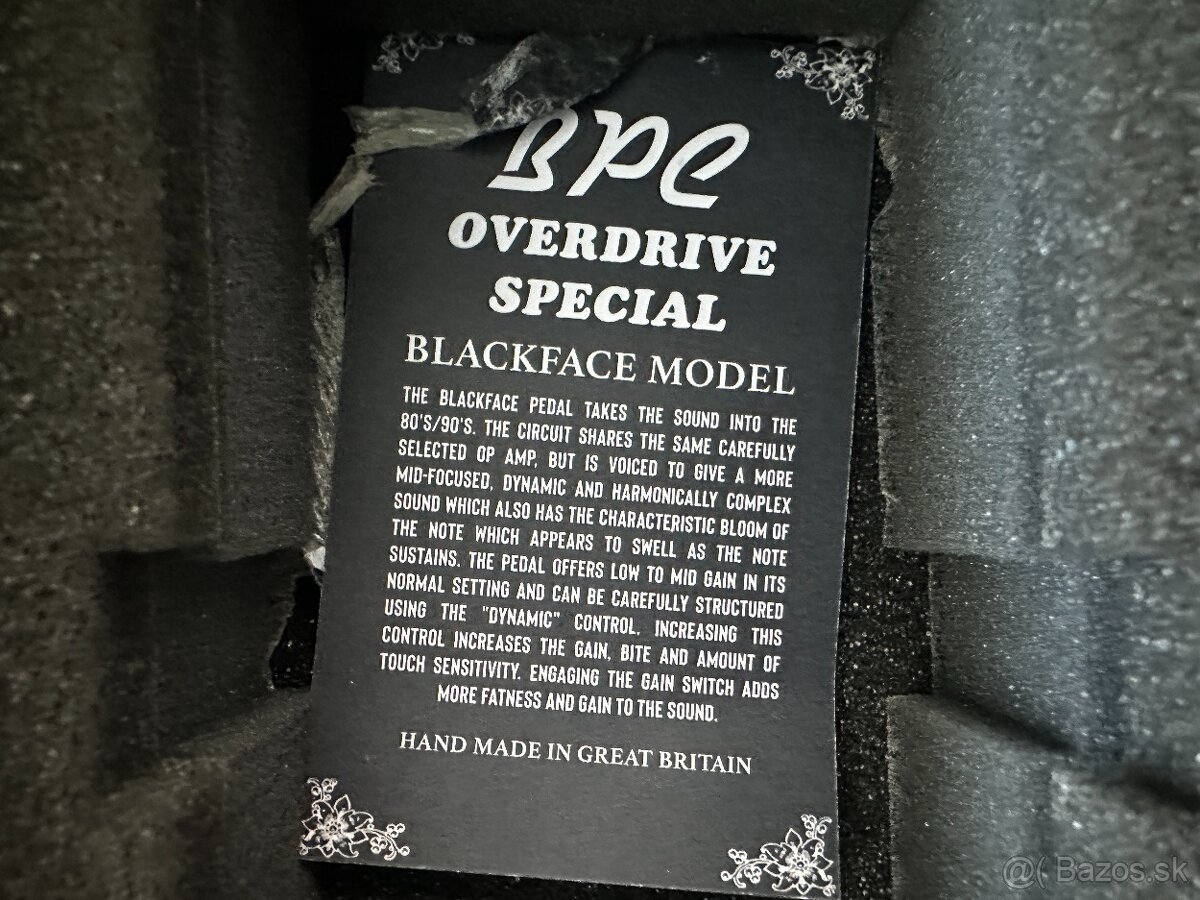 Predám pedál BPC Blackface Dumble - 7