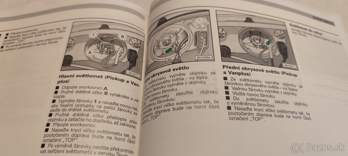 Škoda Felicia - facelift návod k obsluze – manuál uživatele - 7