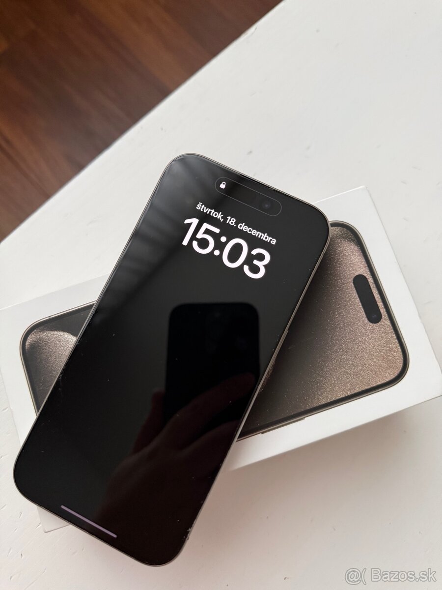 Apple iPhone 15 Pro 256GB TOP Stav - 7
