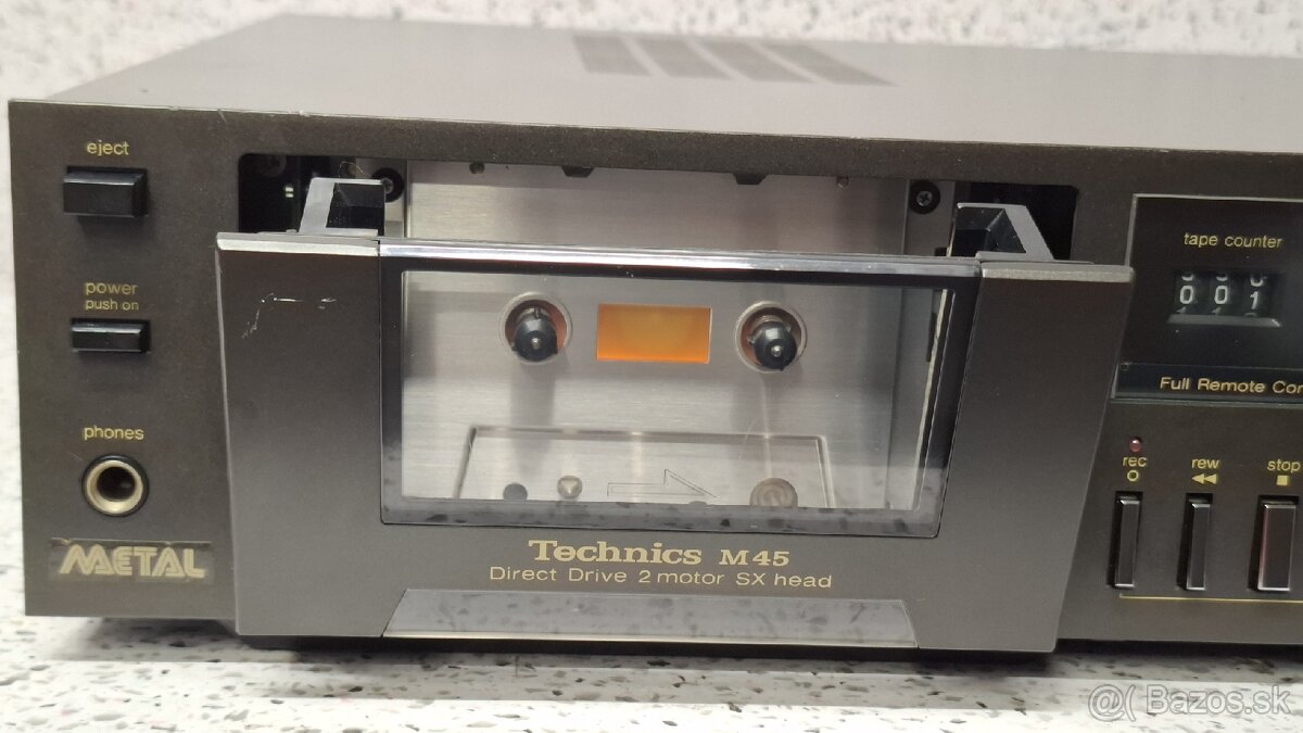Technics RS-M45 》Direct Drive 2 motor SX head 》Cassete Deck - 7