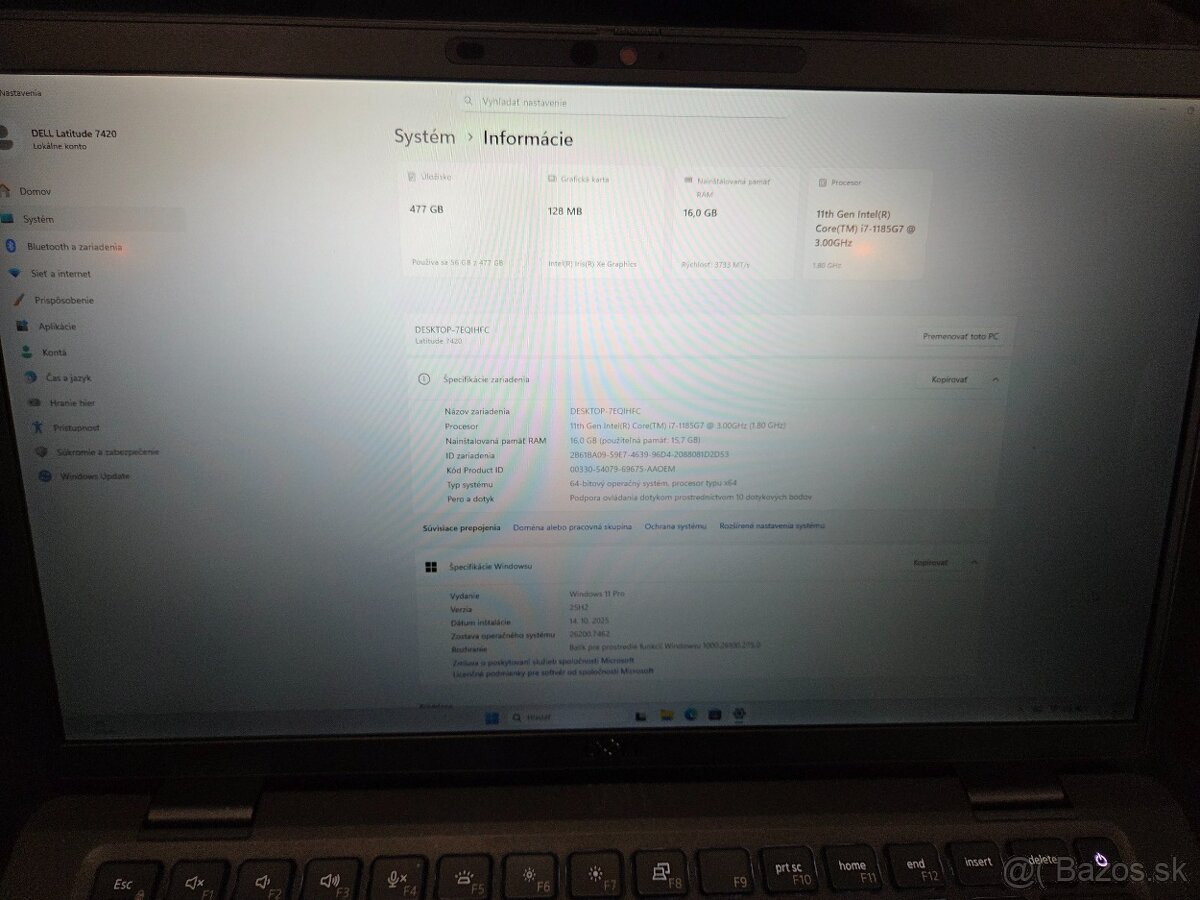 Predam Dell Latitude 7420 - 7