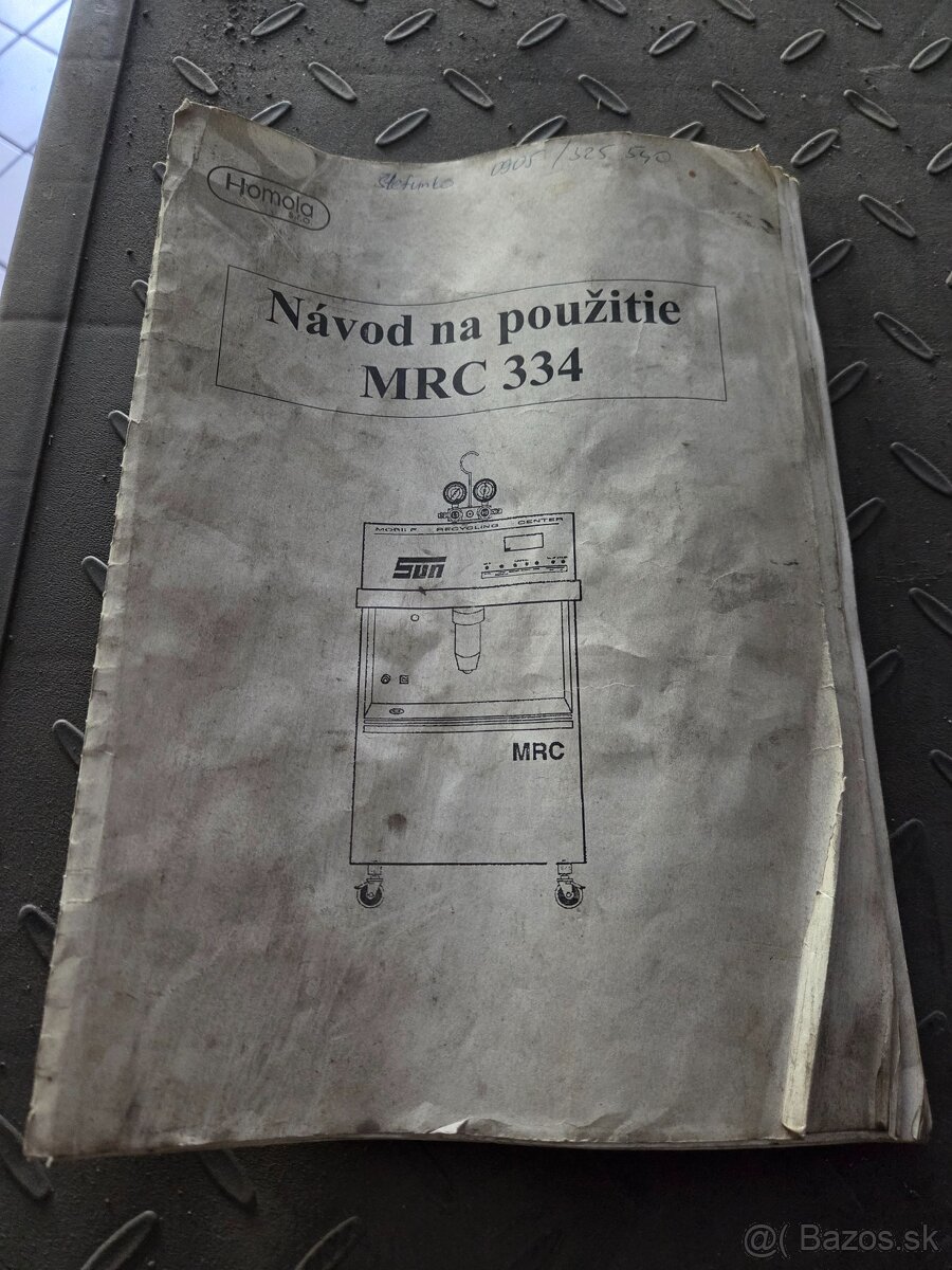 Plnička klimatizácie Sun MRC 334 - 7